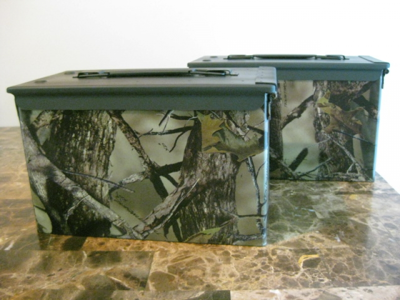 True Timber XD Hydro Dipped .50 cal double gun case